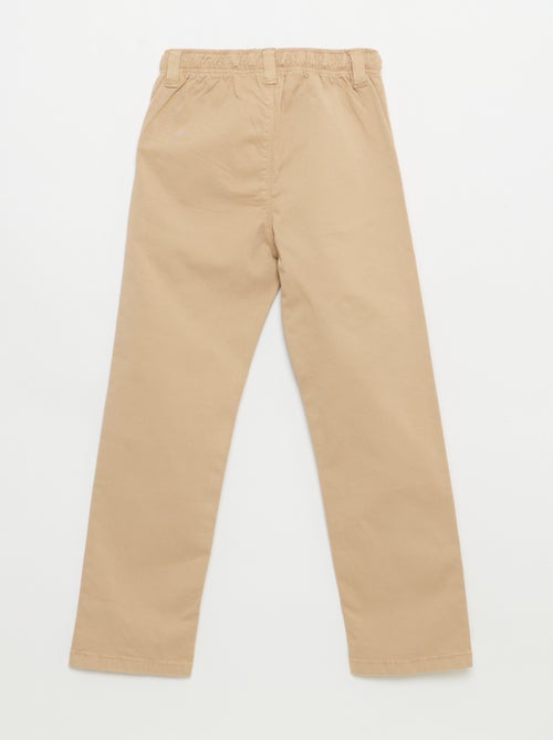 Pantalon chino - collection facile à enfiler - Kiabi Pantalon chino - collection facile à enfiler - Kiabi