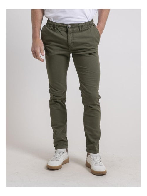 Pantalon chino cortin - Kiabi