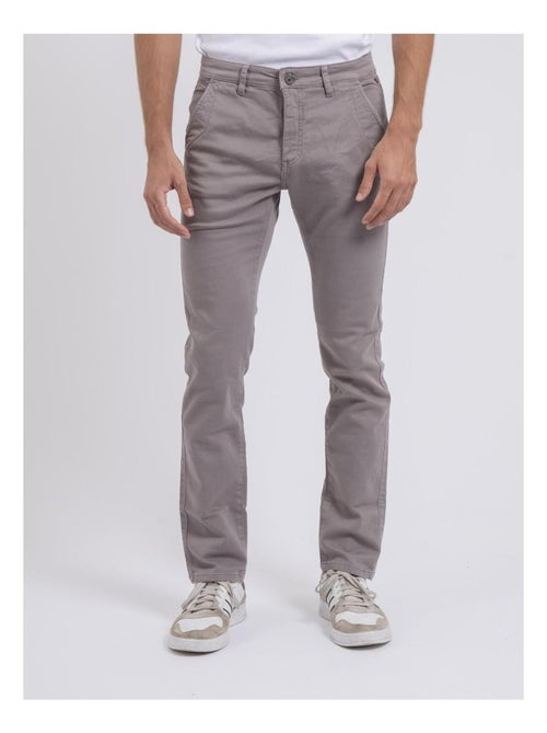 Pantalon chino coupe ajustée VALBACOL - Kiabi Pantalon chino coupe ajustée VALBACOL - Kiabi