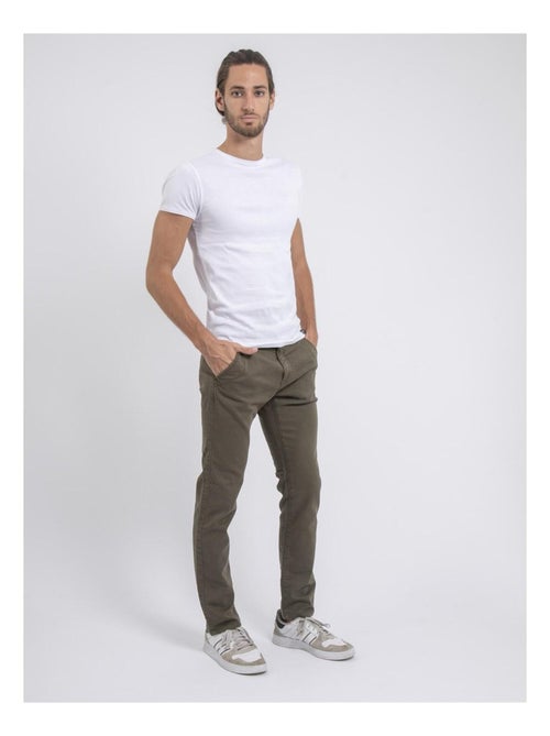 Pantalon chino coupe ajustée VALBACOL - Kiabi