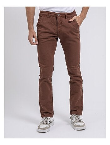 Pantalon chino coupe ajustée VALBACOL