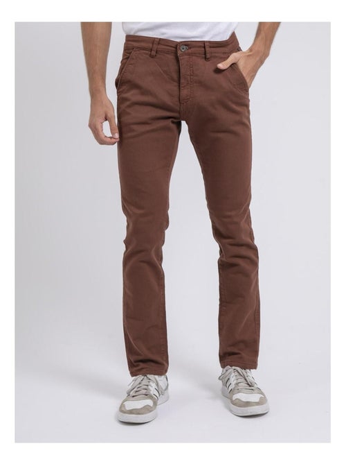 Pantalon chino coupe ajustée VALBACOL - Kiabi