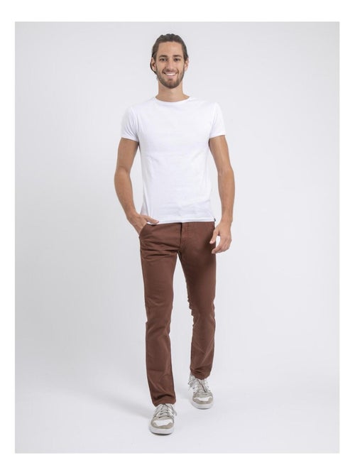 Pantalon chino coupe ajustée VALBACOL - Kiabi