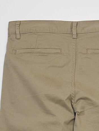 Pantalon chino en coton stretch L34