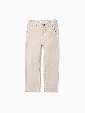 Pantalon chino en sergé