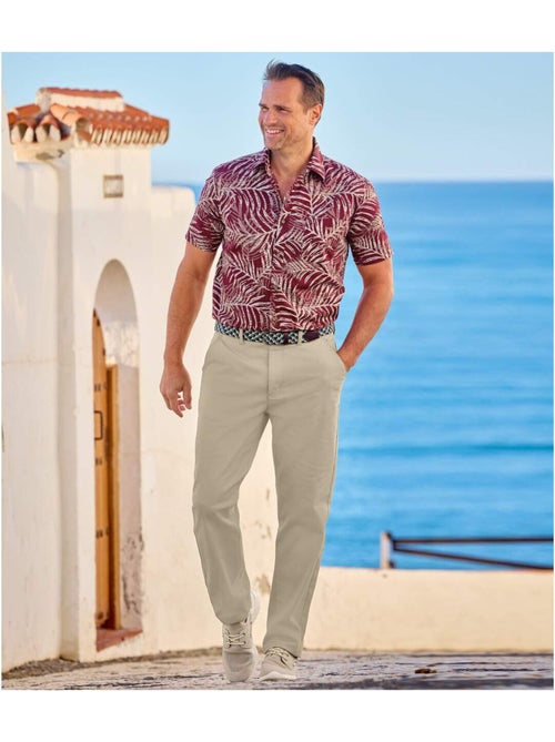 Pantalon Chino en Twill Stretch - ATLAS FOR MEN - Kiabi Pantalon Chino en Twill Stretch - ATLAS FOR MEN - Kiabi
