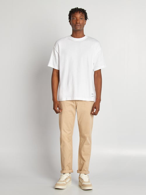 Pantalon chino multipoches - Kiabi