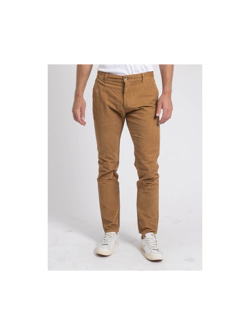 Pantalon chino pur coton velours côtelé varennes - Kiabi Pantalon chino pur coton velours côtelé varennes - Kiabi
