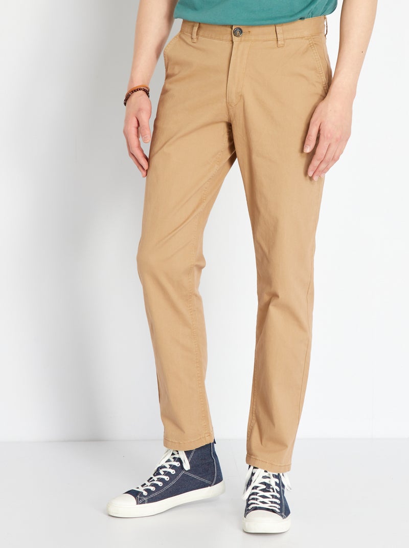 Pantalon Marron Avec Ceinture Pour Figurine 1/6 (12 Pouces) - Neuf, Tissu, Taille Ajustable
