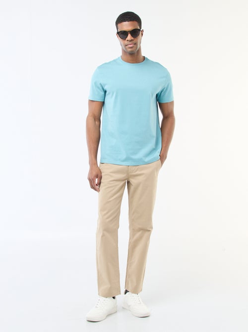 Pantalon chino regular - L30 - Kiabi