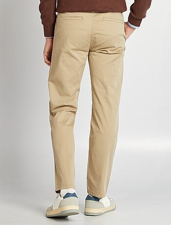 Pantalon chino regular - L32