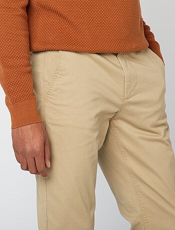 Pantalon chino slim