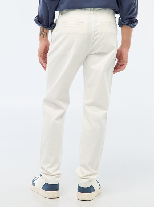 Pantalon chino slim - Kiabi Pantalon chino slim - Kiabi