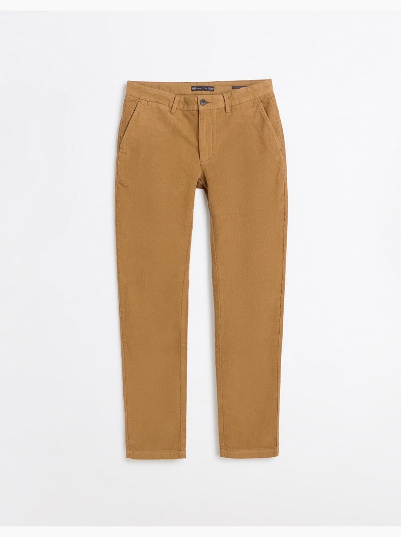 Pantalon chino slim-fit, mo fashion Marron - Kiabi