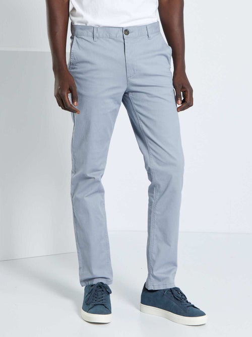 Pantalon chino slim - Kiabi