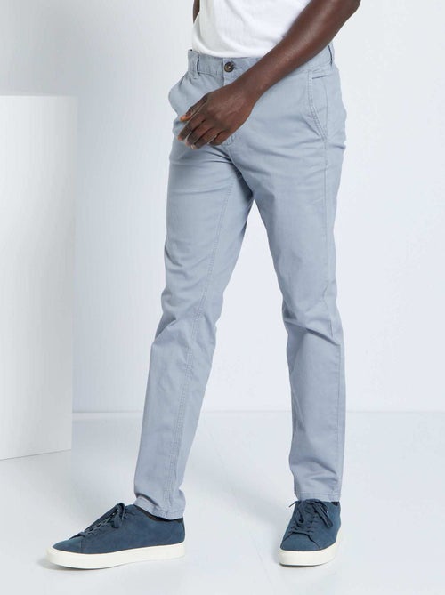 Pantalon chino slim - Kiabi