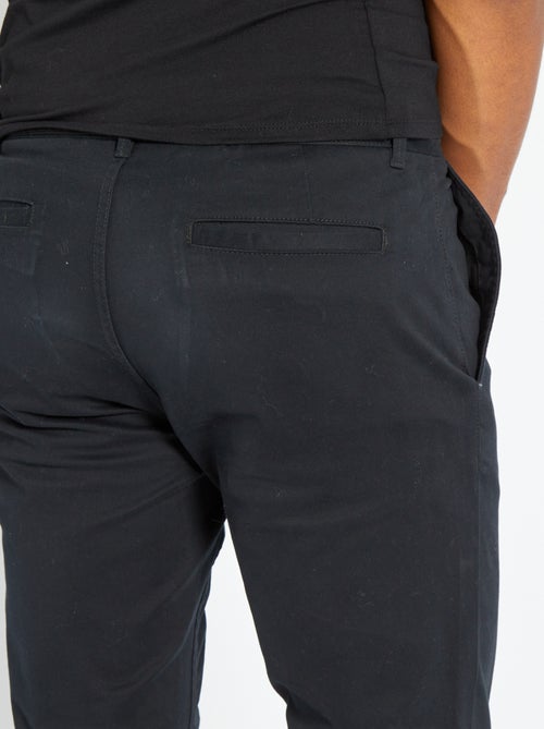 Pantalon chino slim L30 - Kiabi