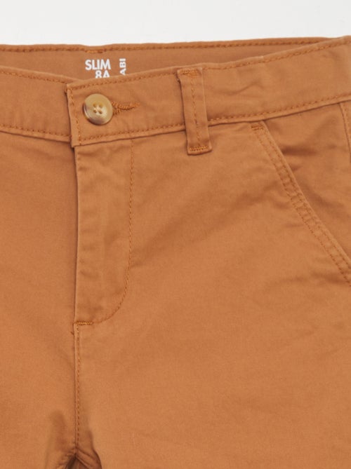 Pantalon chino slim - Kiabi