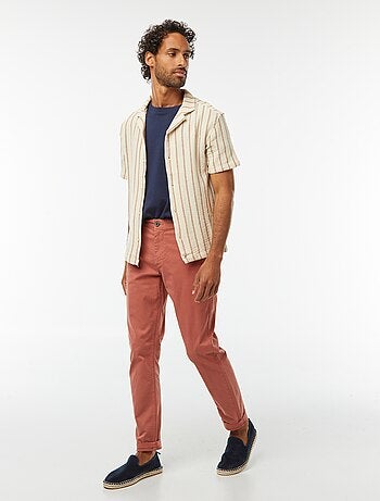 Pantalon chino slim