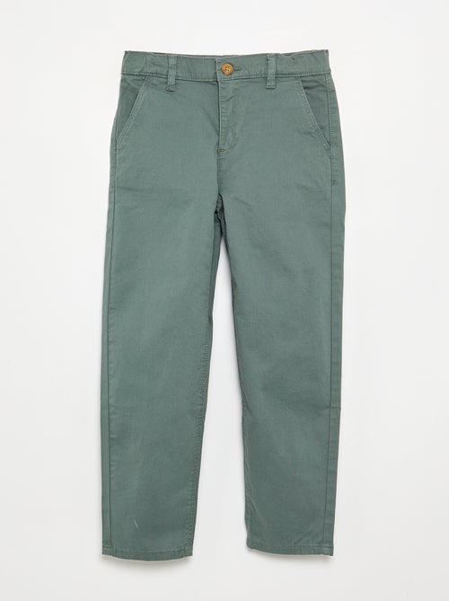 Pantalon chino slim - Kiabi Pantalon chino slim - Kiabi