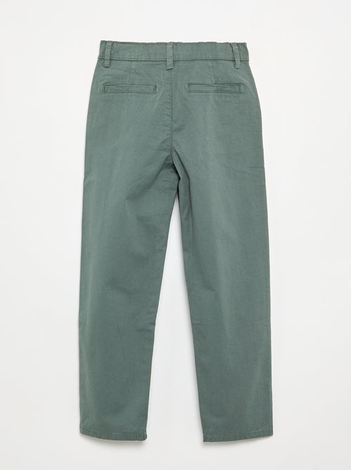 Pantalon chino slim - Kiabi Pantalon chino slim - Kiabi