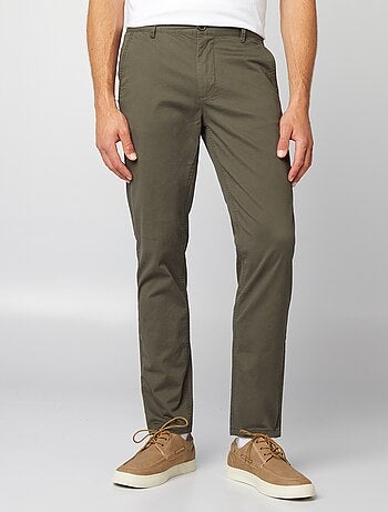 Pantalon chino slim