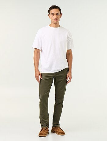 Pantalon chino slim