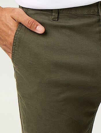 Pantalon chino slim