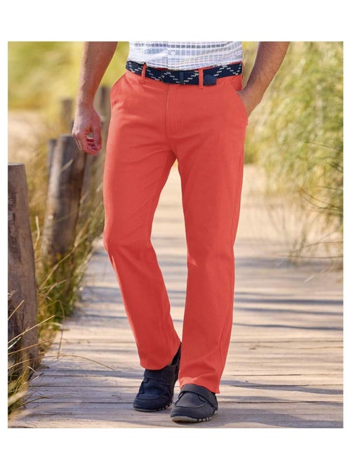 Pantalon Chino Stretch Casual - ATLAS FOR MEN - Kiabi Pantalon Chino Stretch Casual - ATLAS FOR MEN - Kiabi