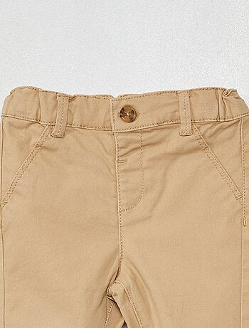 Pantalon chino uni
