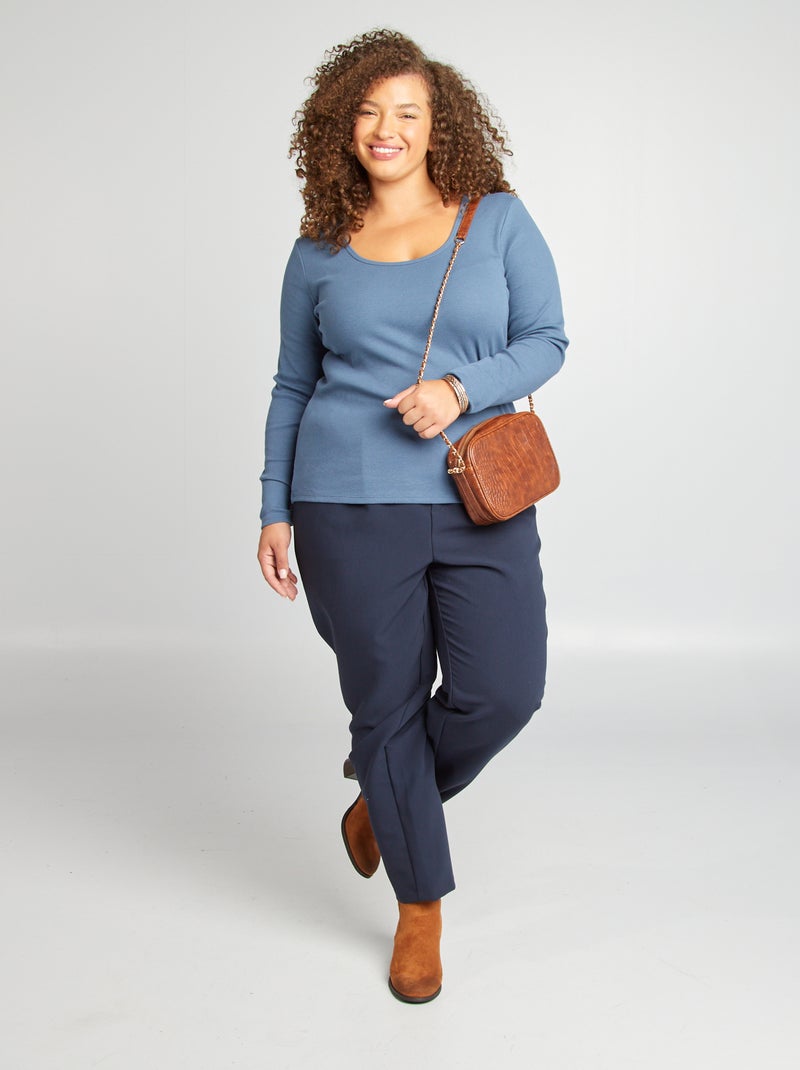 Pantalon Cigarette Pantalon Femme Kiabi Grande Taille Pantalon