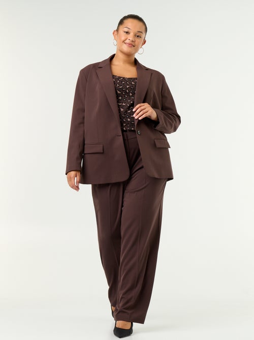 Pantalon cigarette large - Kiabi Pantalon cigarette large - Kiabi