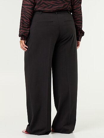 Pantalon cigarette large