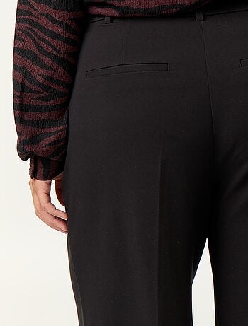 Pantalon cigarette large