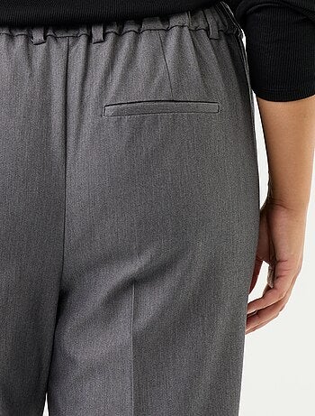 Pantalon cigarette uni