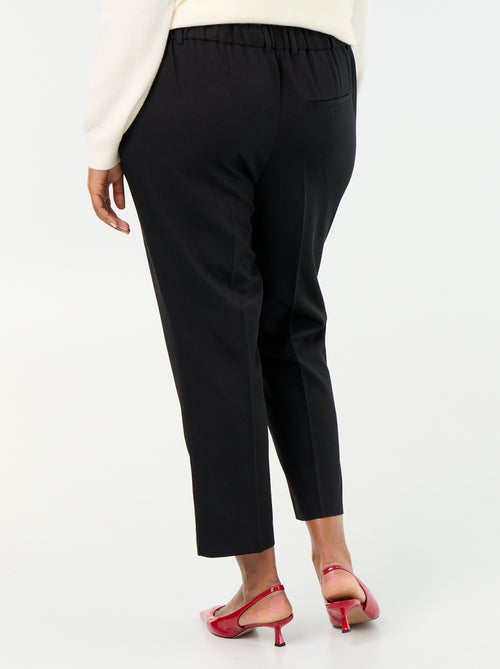 Pantalon cigarette uni - Kiabi Pantalon cigarette uni - Kiabi