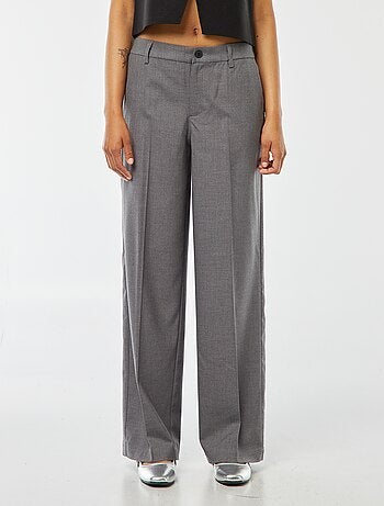 Pantalon city large à pinces