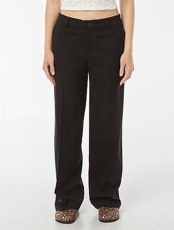 Pantalon city large à pinces