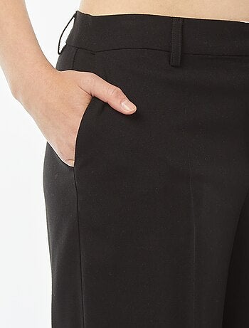 Pantalon city large à pinces