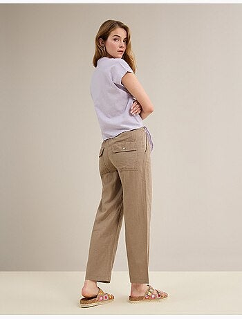 Pantalon contenant du lin, MO Fashion