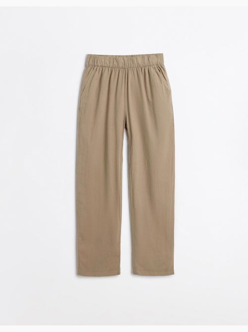Pantalon contenant du lin, MO Fashion - Kiabi Pantalon contenant du lin, MO Fashion - Kiabi