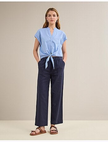Pantalon contenant du lin, MO Fashion