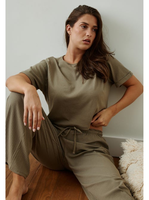 Pantalon côtelé elsa - Kiabi Pantalon côtelé elsa - Kiabi
