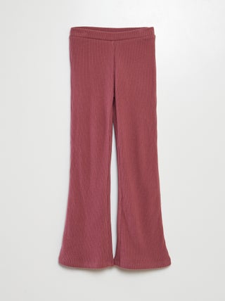 Pantalon côtelé flare/bootcut