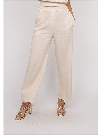 Pantalon coupe droite ecasa