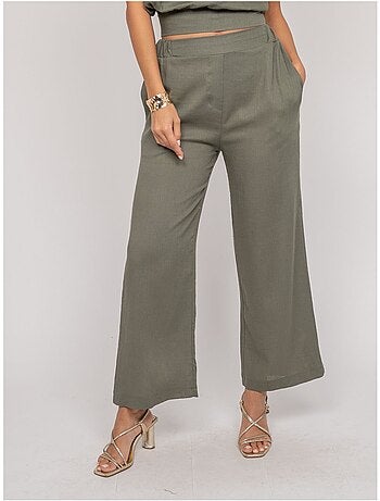 Pantalon coupe droite ecasa