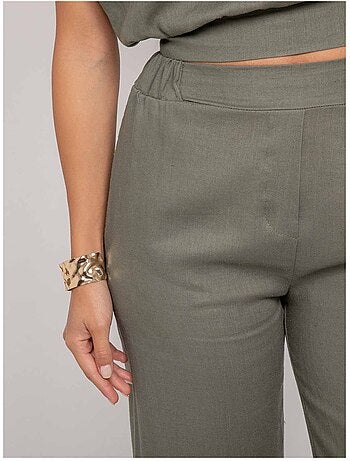 Pantalon coupe droite ecasa