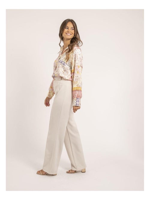 Pantalon coupe droite elsy - Kiabi