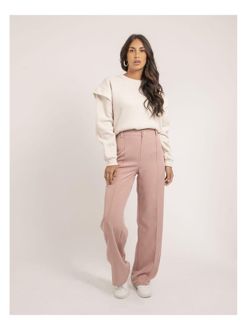 Pantalon coupe droite elsy - Kiabi