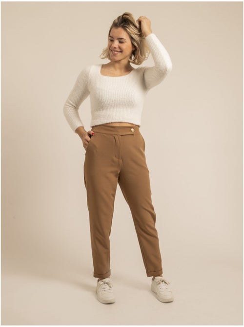 Pantalon coupe droite emilou - Kiabi